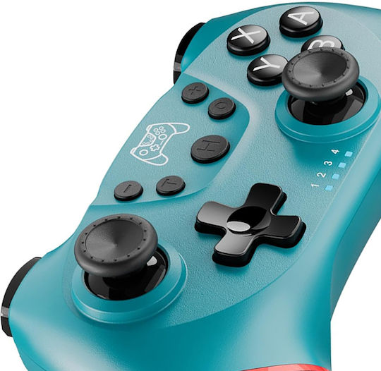 Console Ασύρματο Gamepad για Switch Μπλε