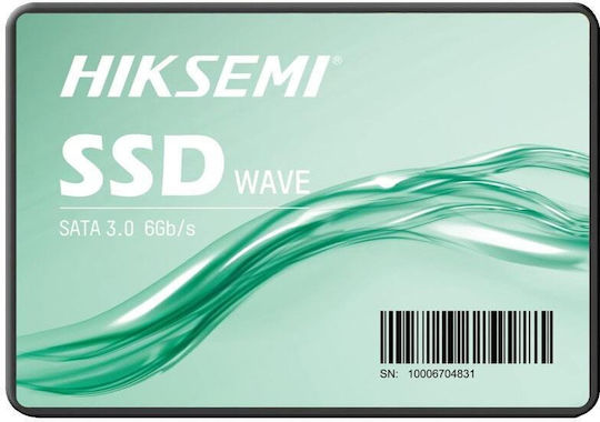 Hiksemi Wave SSD 256GB τύπου 2.5'' με σύνδεση SATA III