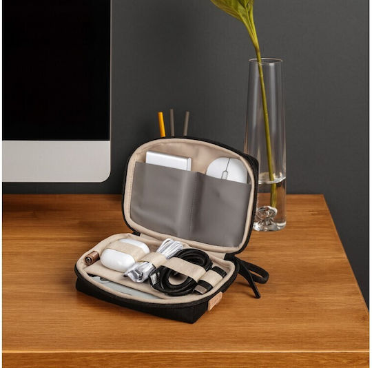 Techly Ica-nb Punch18bk Compact Black Organizer Bag