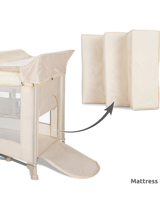 Lorelli Lorelli Baby Playpen 2 Levels With Mattress Pink 70x127cm