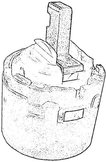 Bath Tap Mechanism B960775nu Ideal
