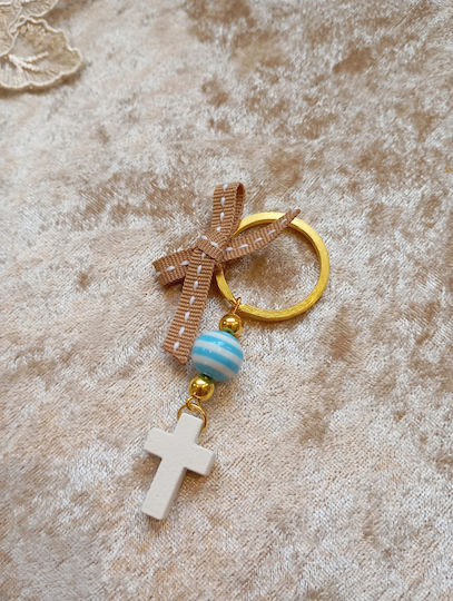 By Anastasia's Art Creations Μαρτυρικό Βάπτισης Μπρελόκ Metallisch Gold 50Stück