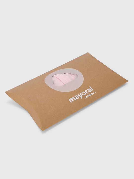Mayoral Baby Bodysuit Long-Sleeved Baby Pink