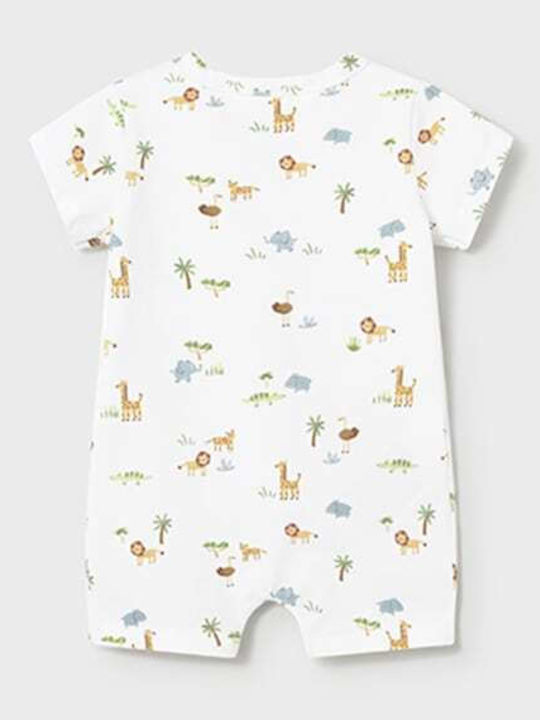 Mayoral Baby Bodysuit Set Short-Sleeved Yellow 2pcs
