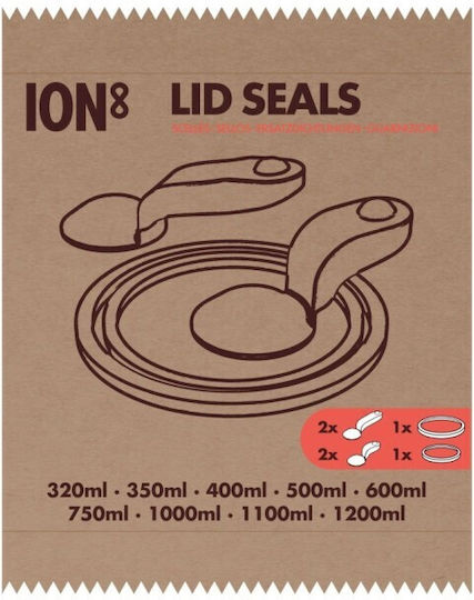 Ion8 Spare Lid for Thermos 500ml 350ml 400ml 600ml 750ml 1000ml 1200ml Transparent