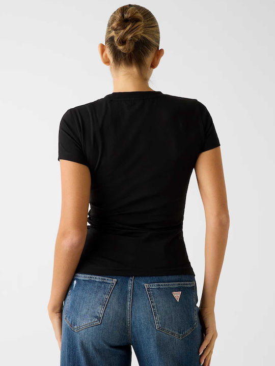 Guess Triangle T-Shirt Black