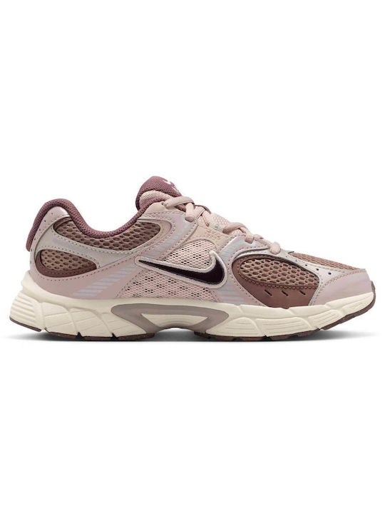 Kids Sports Shoes Running with Laces Brown