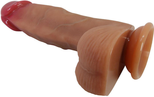 Dildo Dildo με Βεντούζα Flesh 33cm