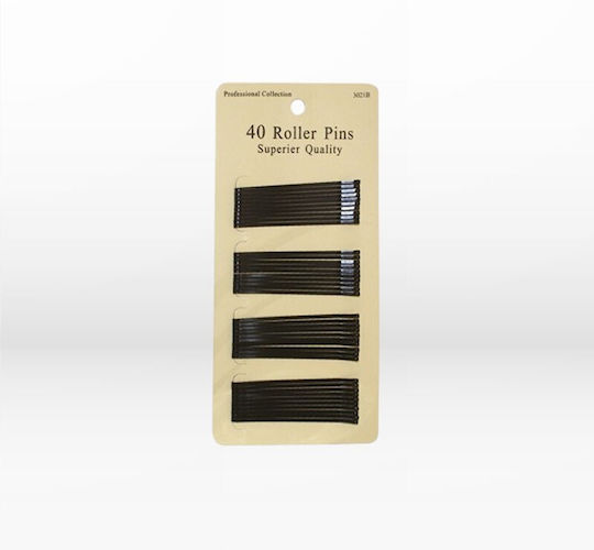 Monifil Decorative Agrafe de Păr Negru 40buc