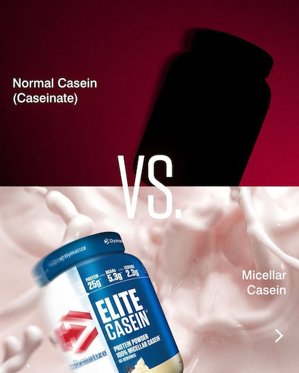 Dymatize Elite Casein Protein Χωρίς Γλουτένη με Γεύση Rich Chocolate 1.8kg