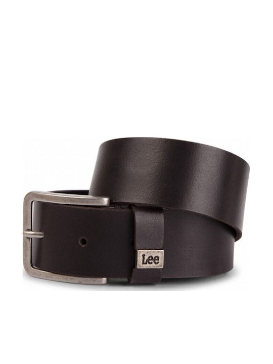 Lee Men's Belt Leather Brown Lee Men's Belt Leather Brown