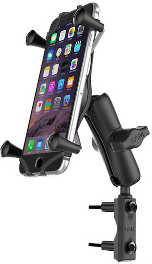 RAM Mount Стойка Мобилен телефон Мотоциклет с регулируемо рамо за на волана