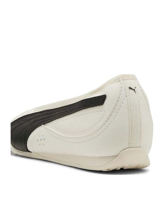 Synthetic Leather Ballerinas White