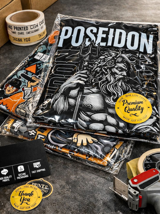 Суитшърт с обло деколте Superman Energetic Burst Pop Culture Горско Зелен