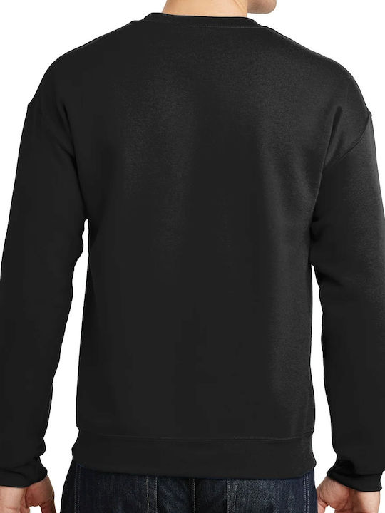 Crewneck Sweatshirt Superman Energetic Burst Black