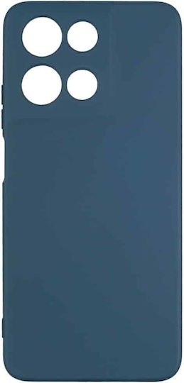 Beline Umschlag Rückseite Silikon Blau (Moto G 5G)
