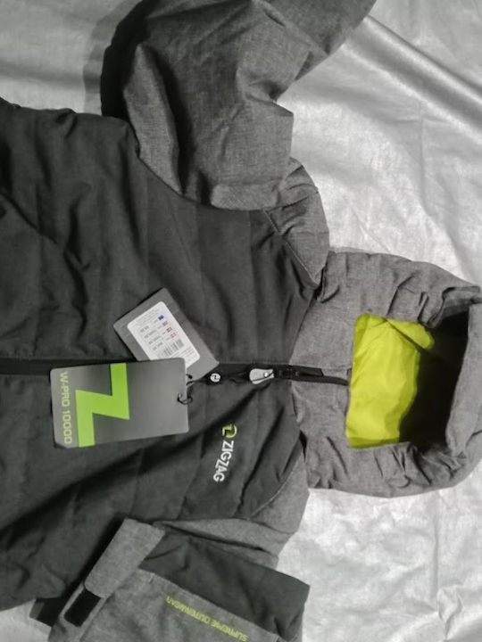 Αδιάβροχο Παιδικό Casual Μπουφάν Grey Melange