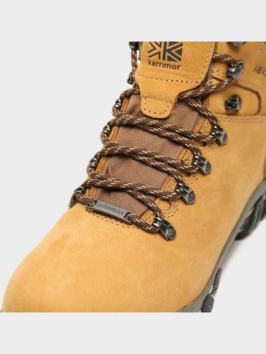 Karrimor Mendip 3 Γυναικεία Ορειβατικά Μποτάκια Αδιάβροχα Καφέ