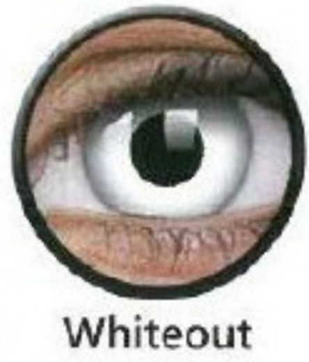 ColourVUE Crazy Lens 2 Annually Colored Without Diopter Contact Lenses Hydrogel