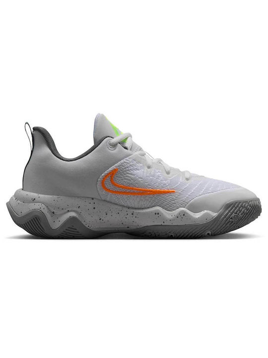 Giannis Antetokounmpo Kids Sports Shoes Basketball with Laces White