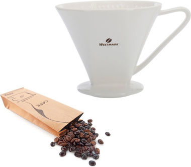 Porcelain Coffee Dripper 2 Cups Brasilia 2447