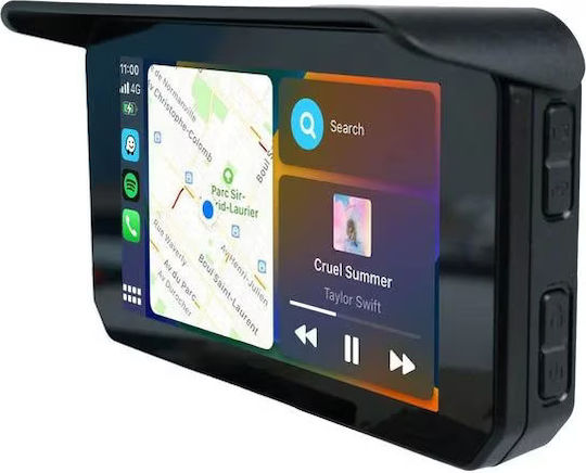 Ottocast Set Cameră DVR Auto 1080P Cu Ecran 5" Wi-Fi GPS Și Cameră Pentru Marșarier