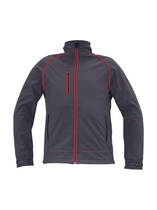 Cerva Μπουφάν Εργασίας Softshell Μαύρο