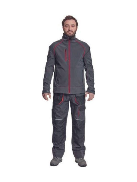 Cerva Μπουφάν Εργασίας Softshell Μαύρο
