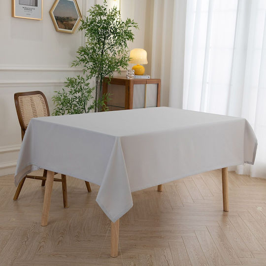 Beauty Home Τραπεζομάντηλο Εκρού 150x230εκ. Beauty Home Τραπεζομάντηλο Εκρού 150x230εκ.