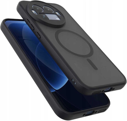 Spacecase Hybrid Magsafe Back Cover Plastic Black (Realme GT 8 Pro)