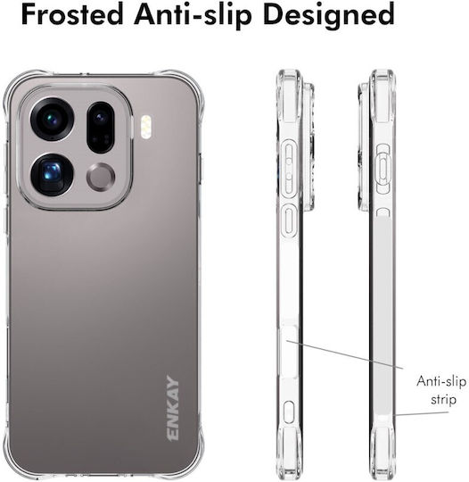 Enkay Hat-prince Back Cover Σιλικόνης Διάφανο (Oppo Find X9 Pro 5G)