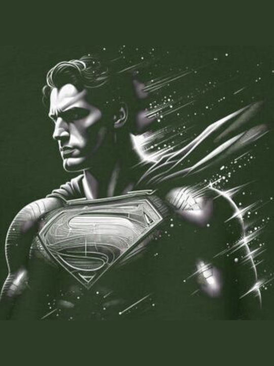 Crewneck Φούτερ Superman Speed Blur Monochromatic Pop Culture Forest Green Crewneck Φούτερ Superman Speed Blur Monochromatic Pop Culture Forest Green