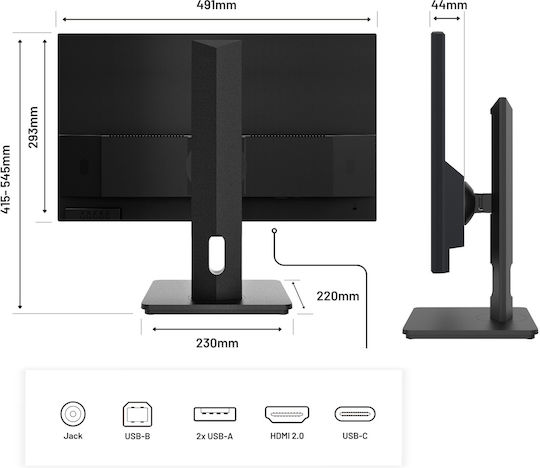 Japannext IPS HDR Monitor 21.5" FHD 1920x1080