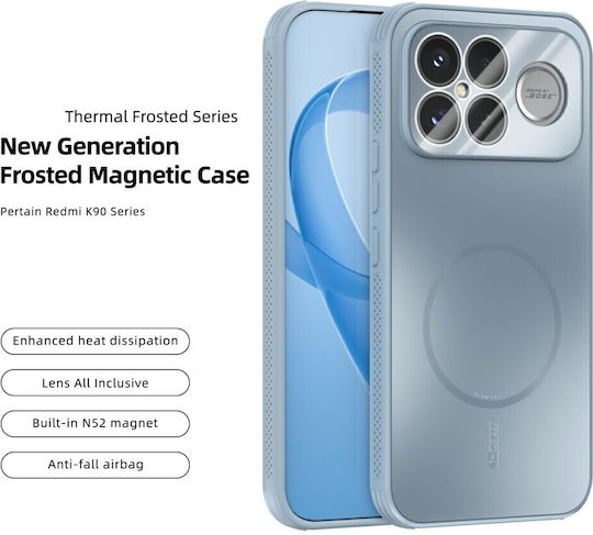 Abeel Back Cover Plastic Blue (Poco F8 Ultra)