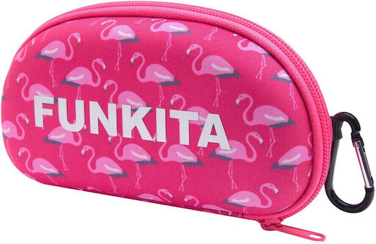 Funkita Flaming Go Gos Case Closed Goggle Case Funkita Pink