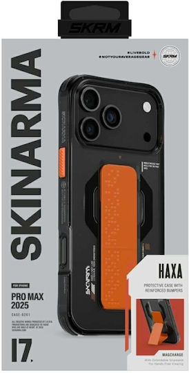 Skinarma Back Cover Πλαστικό Γκρι (iPhone 17 Pro Max)