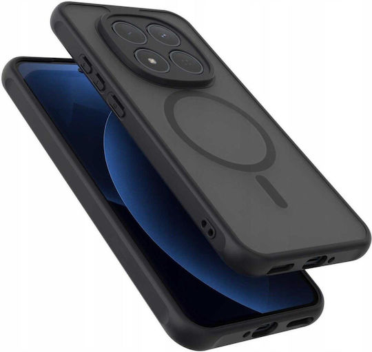 Spacecase Hybrid Magsafe Back Cover Plastic Black (Redmi Note 15 Pro)