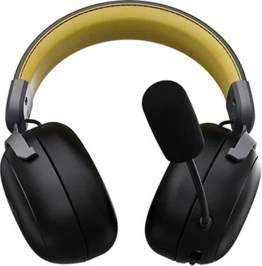 Ajazz AHM08 Max Wireless Over Ear Gaming Headset with Connection Bluetooth / USB Black