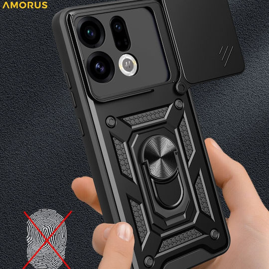 Amorus Back Cover Plastic Silver (Oppo Find X9 5G)