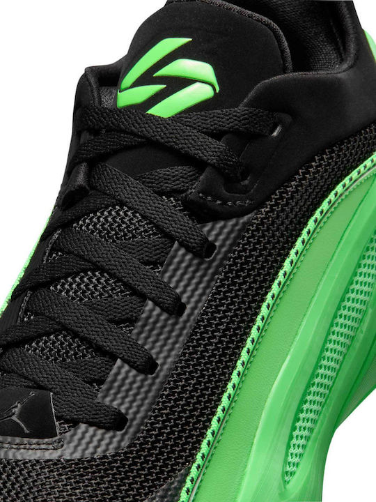 Luka 5 Low Basketball Shoes Sion Green / Black / Illusion Green