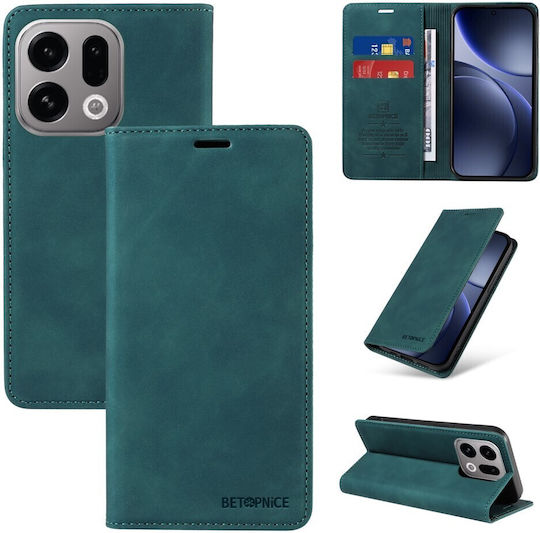 Betopnice 003 Book Πράσινο (Oppo Find X9 5G)