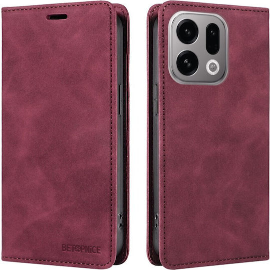 Betopnice 003 Book Μπορντό (Oppo Find X9 5G)