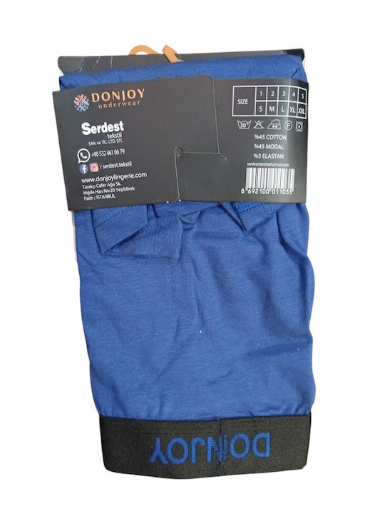 Herren Boxershorts Royal Blue 1Packung