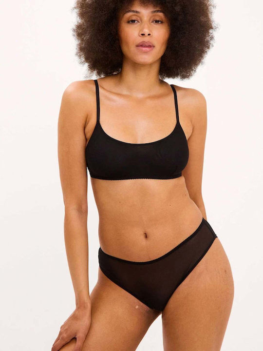 Femeie Slip Black