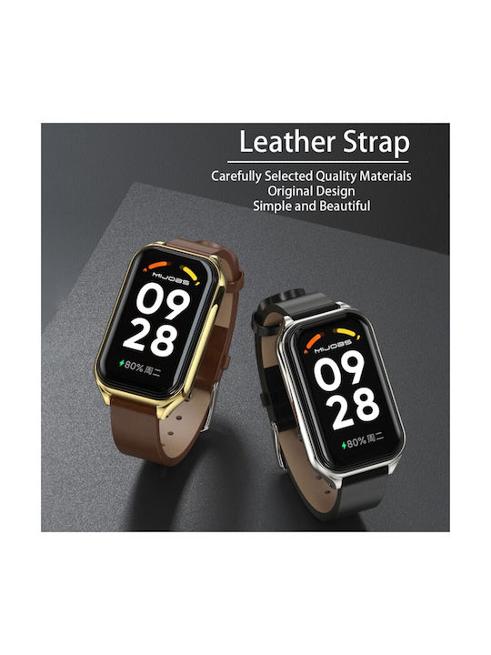 Xiaomi Smart Band 8 Active Mijobs Λουράκι Συνθετικό Δέρμα Blue