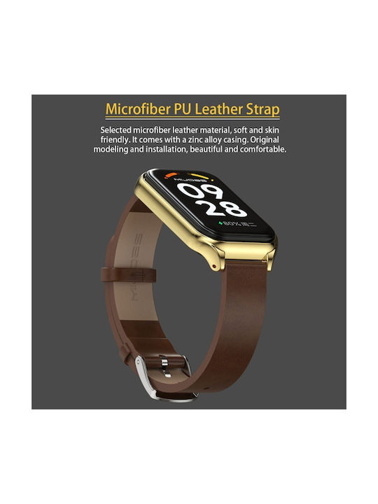 Xiaomi Smart Band 8 Active Mijobs Λουράκι Συνθετικό Δέρμα Blue