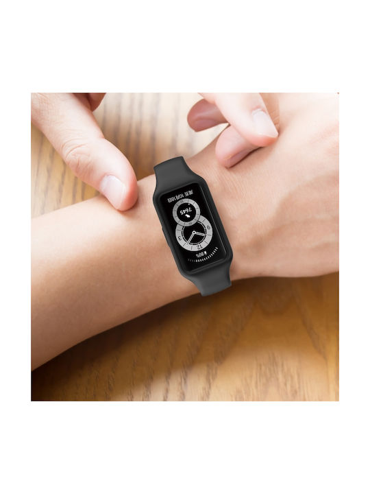 Huawei Band 7 6 Pro 6 Honor Band 7 6 Универсална Интегрирана Силиконова Каишка Бяла