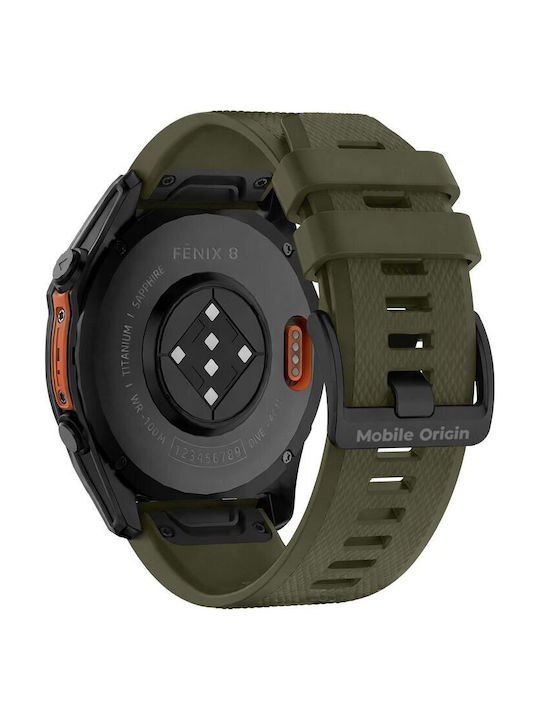 Mobile Origin Easy Strap Watch 20mm Dark Green Mo-es20-dgrn
