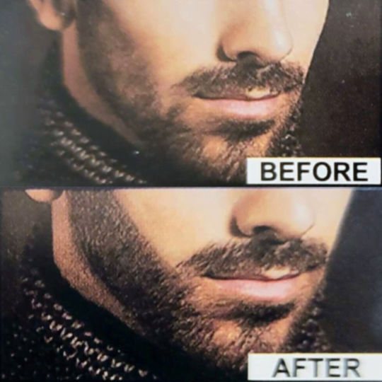 Men Grooming Beard Sideburns 4 Tips Pen Brown By Qurehomme Καστανό Πενάκι Κάλυψης Γεμίσματος Γενειάδας Φαβορίτας
