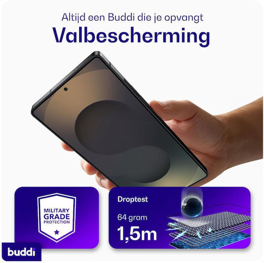 Tempered Glass Compatible With Samsung Galaxy S25 Ultra Buddi Easy Fit Scratch Resistant Screen Protection Glass 2 Pieces Clear
